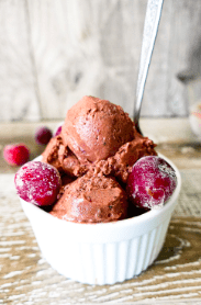 Chocolate Cherry Chia Nice Cream