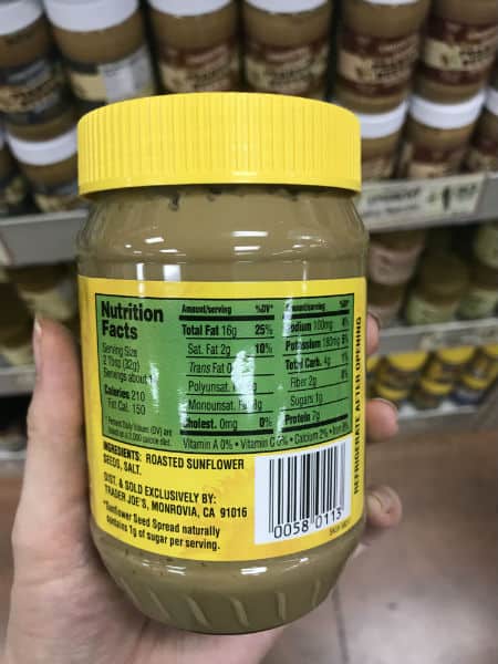 Must Have Trader Joe's Sunflower Seed Butter | Spiro Health and Wellness